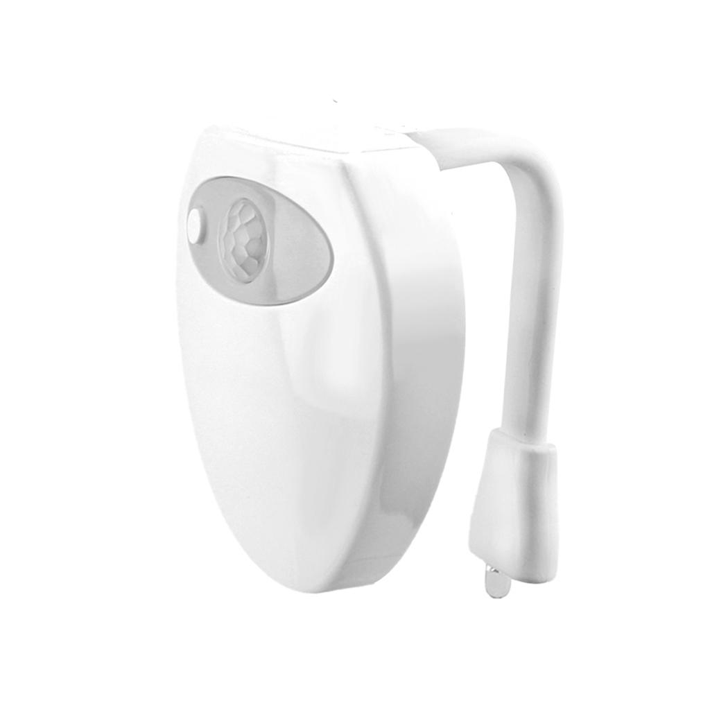 Rechargeable 16 Colors Motion Sensor LED Toilet Light with