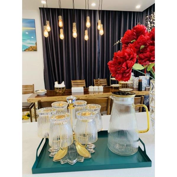 Bình thủy tinh đựng nước chịu nhiệt 2lít - Đun trực tiếp trên bếp