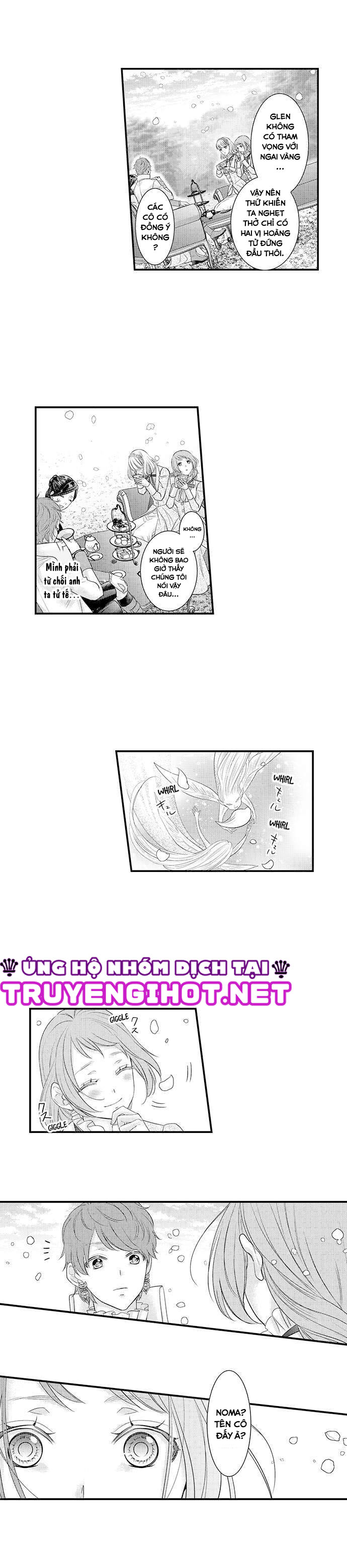 chuyển sinh vào thế giới khác ~ nếu muốn trở thành nữ hoàng hãy tìm cách để được hoàng đế sủng ái vào ban đêm chapter 30.2 3