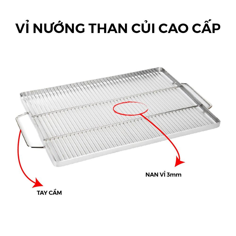 Vỉ nướng BBQ chống gỉ - Size L