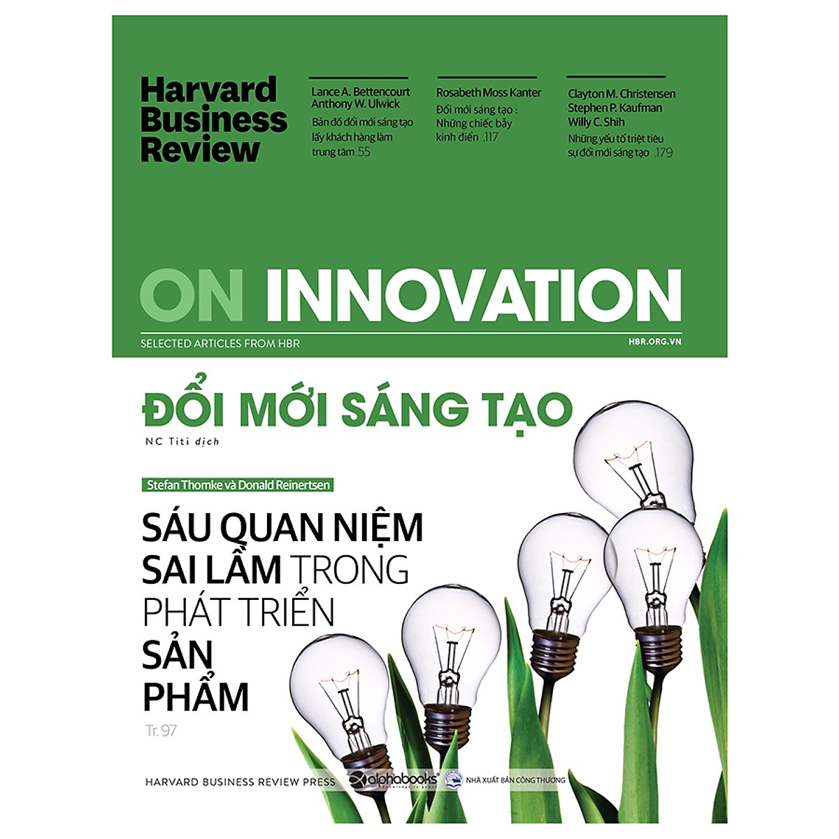 HBR On Innovation - Đổi Mới Sáng Tạo ( Tặng Bookmark Sáng Tạo )