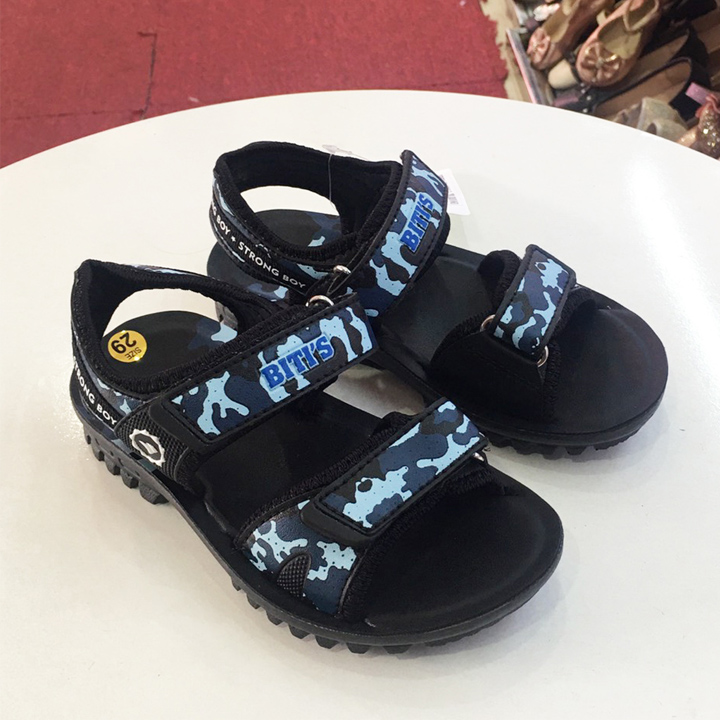 GIÀY SANDAL QUAI HẬU HỌC SINH BÉ TRAI SIÊU NHẸ DPB058344 (Size 28-37) 21733