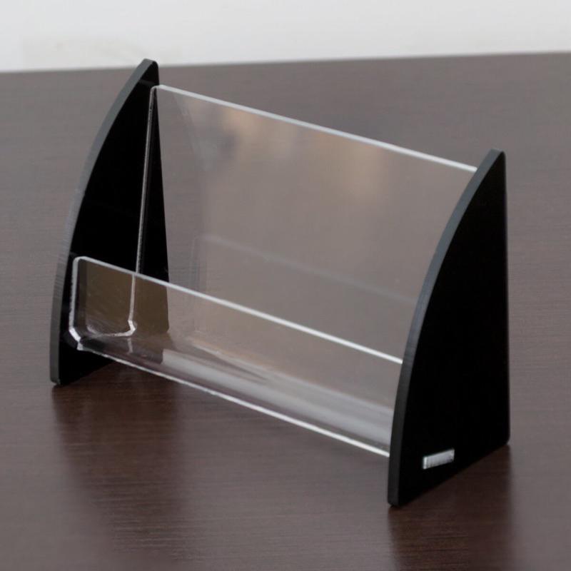 Hộp mica đựng card visit/ Kệ đựng name card, nhiều màu sắc - Đỏ