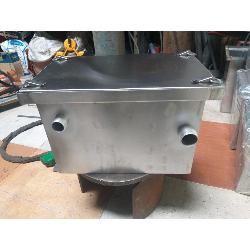 Bể tách mỡ Chất Liệu Inox Sức Chứa 80L