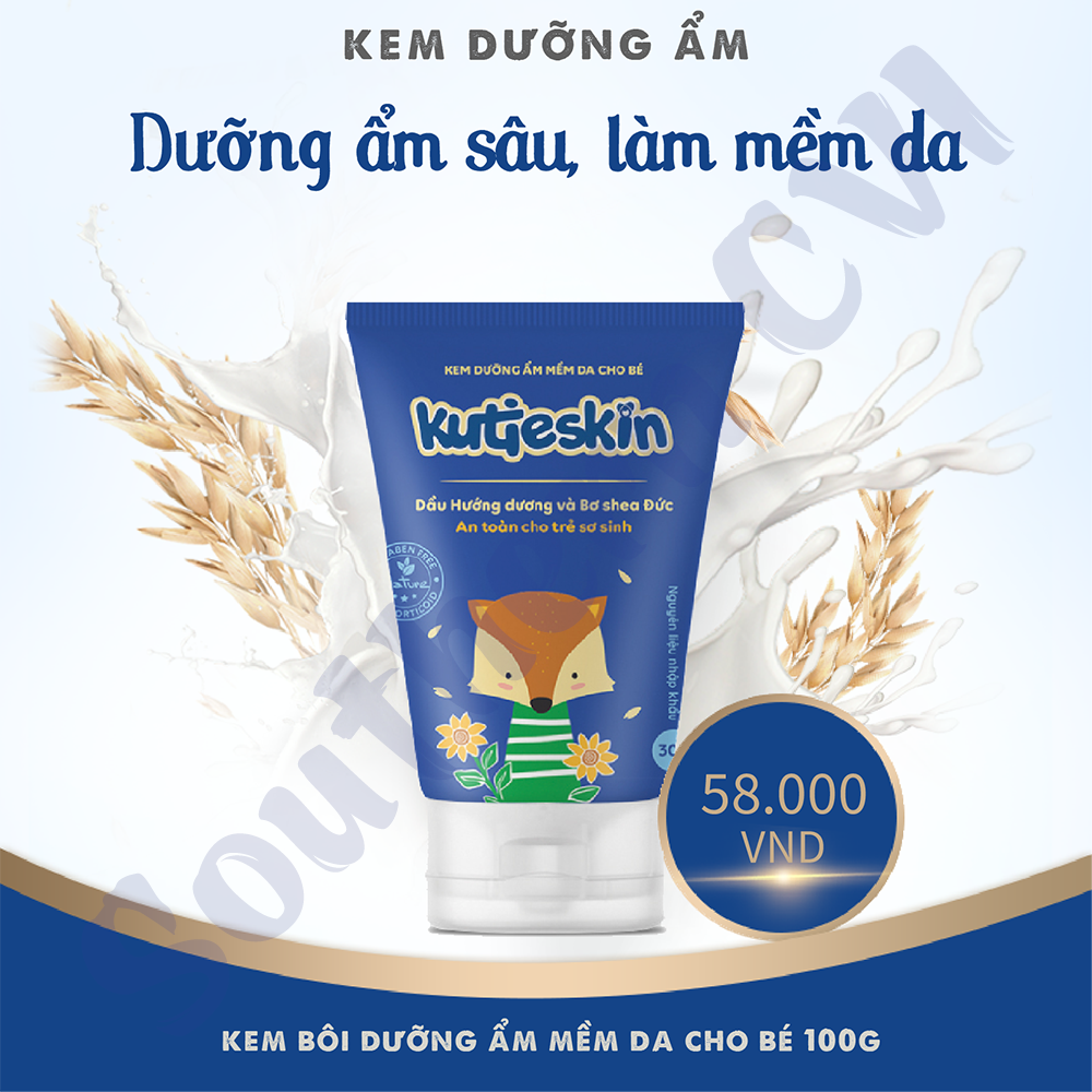 KutieSkin 30g - Kem Dưỡng Da Cho Bé