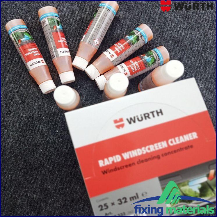 Dung dịch pha nước rửa kính xe oto WURTH Rapid WindScreen Cleaner (32ml/1 lọ)