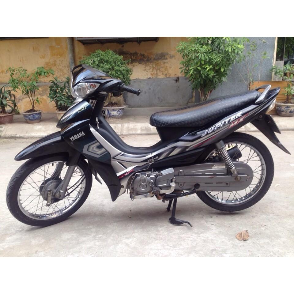 Dàn áo dành cho xe JUPITER MX nhựa ABS nguyên sinh cao cấp màu ĐEN, kèm bộ tem theo xe - A550