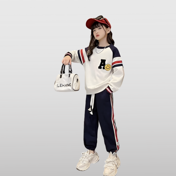 Bồ đồ thể thao bé trai bé gái mẫu chữ A nổi bật cho trẻ từ 15kg- 40kg