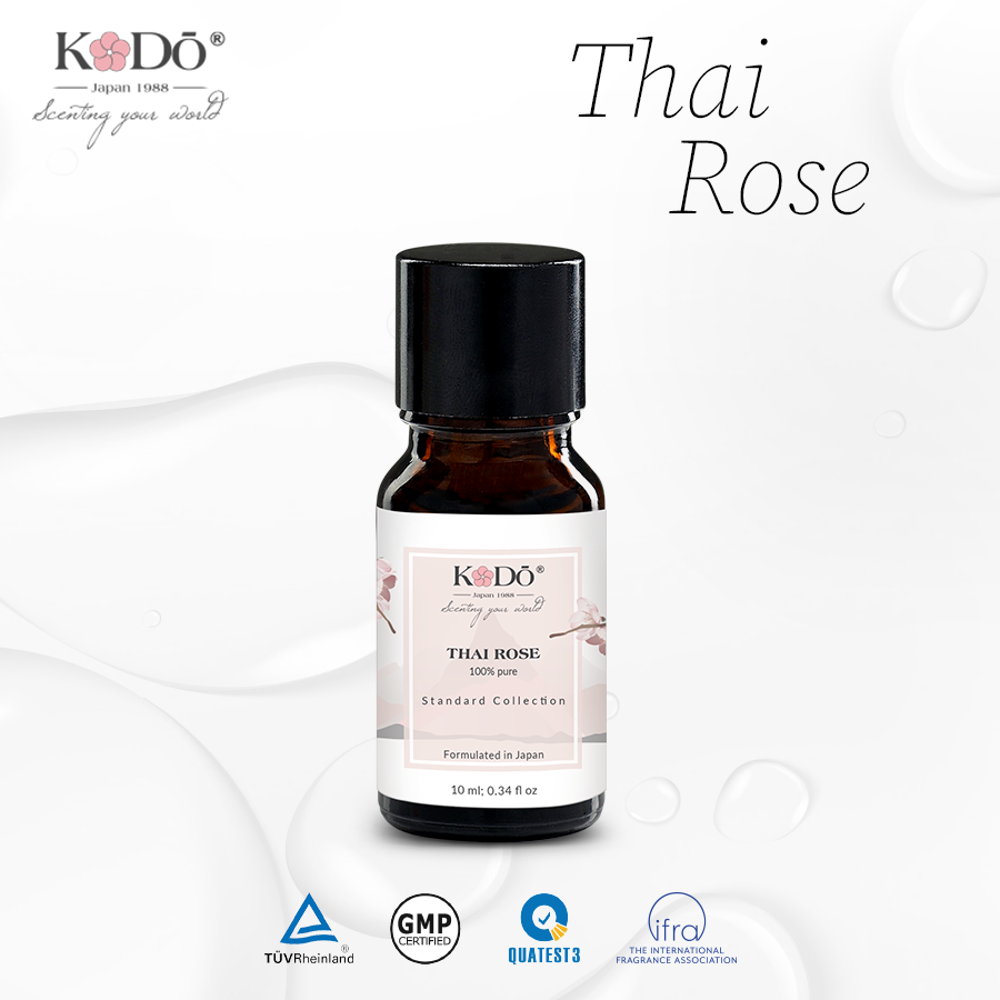 Tinh Dầu Nước Hoa Nguyên Chất KODO Thai Rose Hương Thơm Quyến Rũ, Mê Hoặc, Sang Trọng