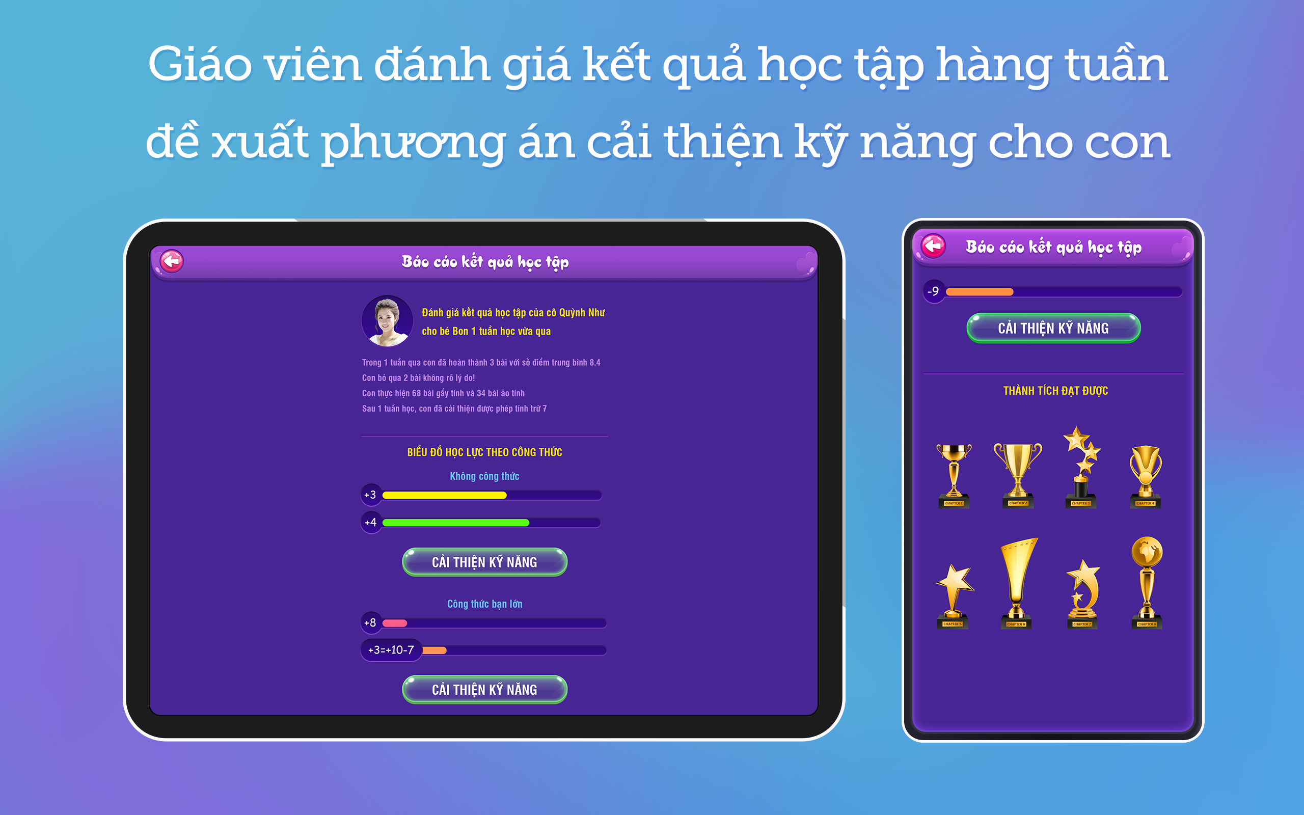 KidsUP Soroban - Toán tư duy - 1 năm tặng 3 tháng