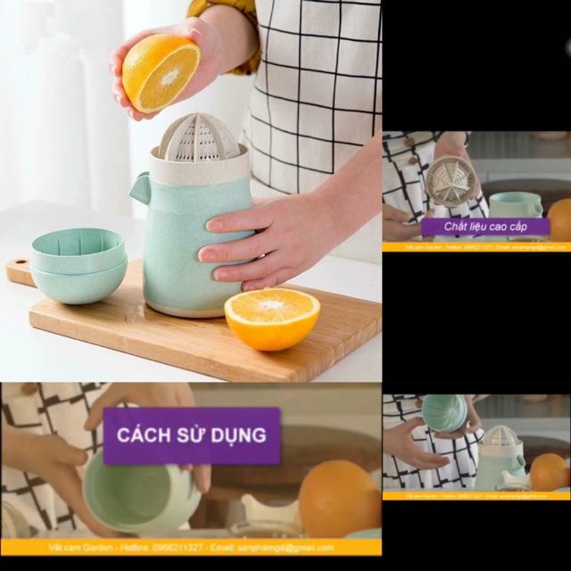 ️ Bình vắt cam lúa mạch