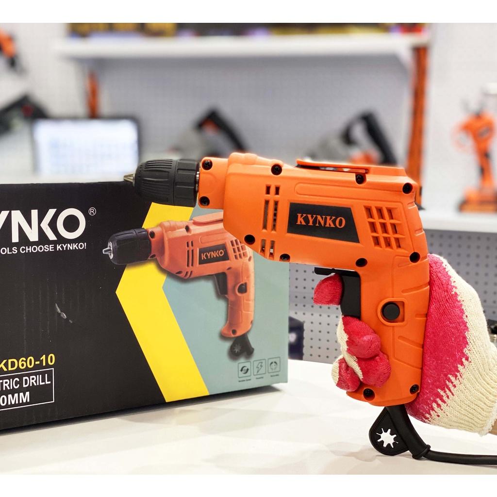 Máy khoan điện cầm tay chính hãng Kynko đầu 10mm J1Z-KD60-10 siêu nhẹ giá tốt