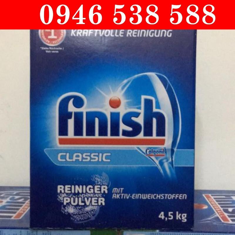 Bột tẩy rửa làm sạch chén bát Finish 4.5kg