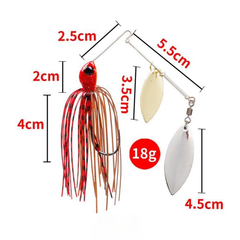 sale to Mồi Câu Lóc SPINNER BAIT THẾ GIỚI ĐỒ CÂU LURE 68 Mồi Câu Lure Câu Lóc Thu Hút Thị Giá Và Xung Động ( sale xả hàn