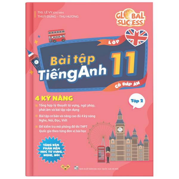 Sách - Global Success - Bài Tập Tiếng Anh 11 - Tập 2 (Có Đáp Án)