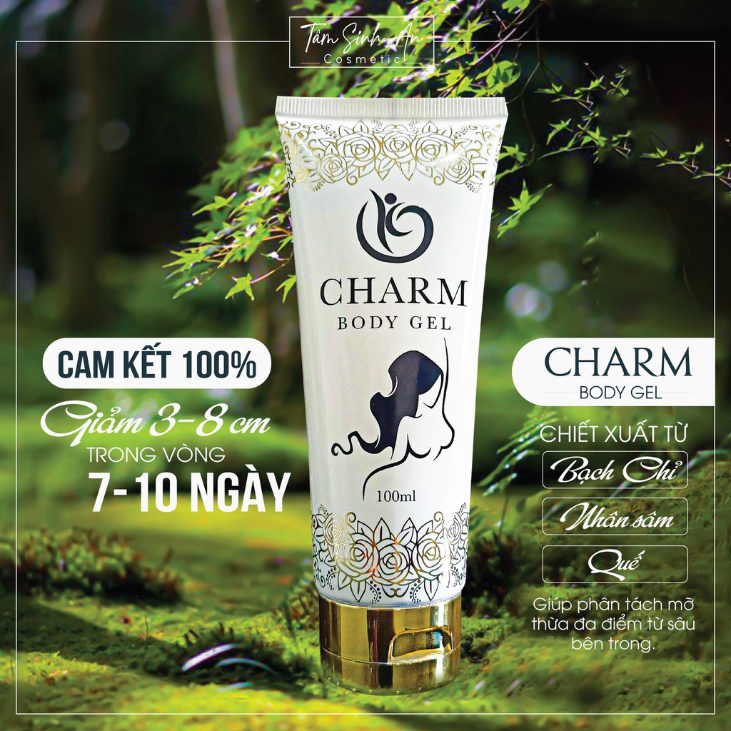 Kem Mờ Rạn Da Charm Body Gel - 7 Ngày Vòng Eo Con Kiến, Phù Hợp Với Cả Phụ Nữ Sau Sinh - Tâm Sinh An Cosmetic