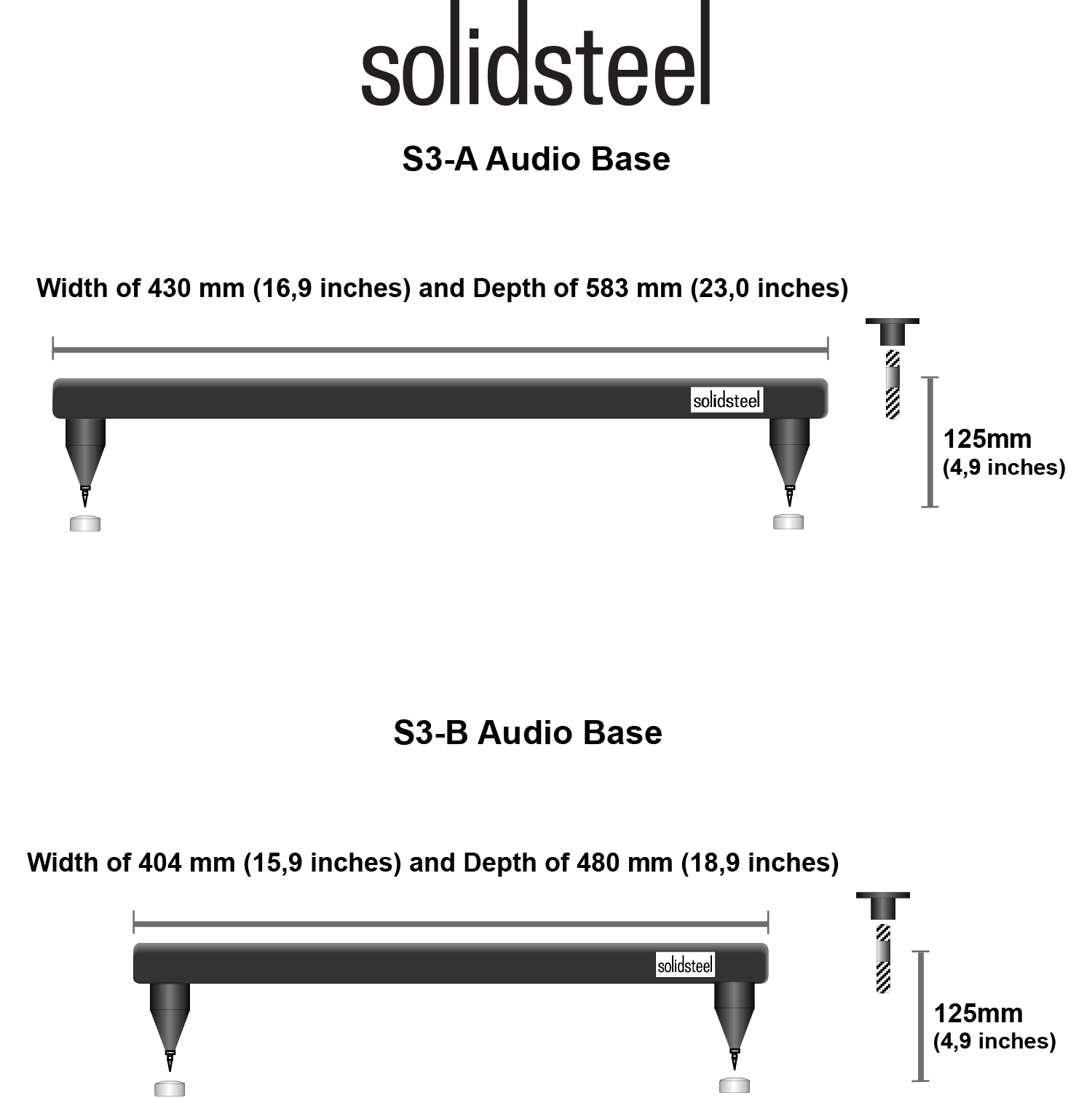 KỆ AAMPLY SOLIDSTEEL S3-A HÀNG CHÍNH HÃNG NEW 100