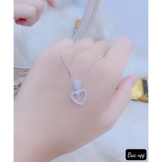 Mẫu dây chuyền kèm mặt mới nhất , Vòng cổ ️Siêu rẻ ️, Bạc Ta- Bạc Npj