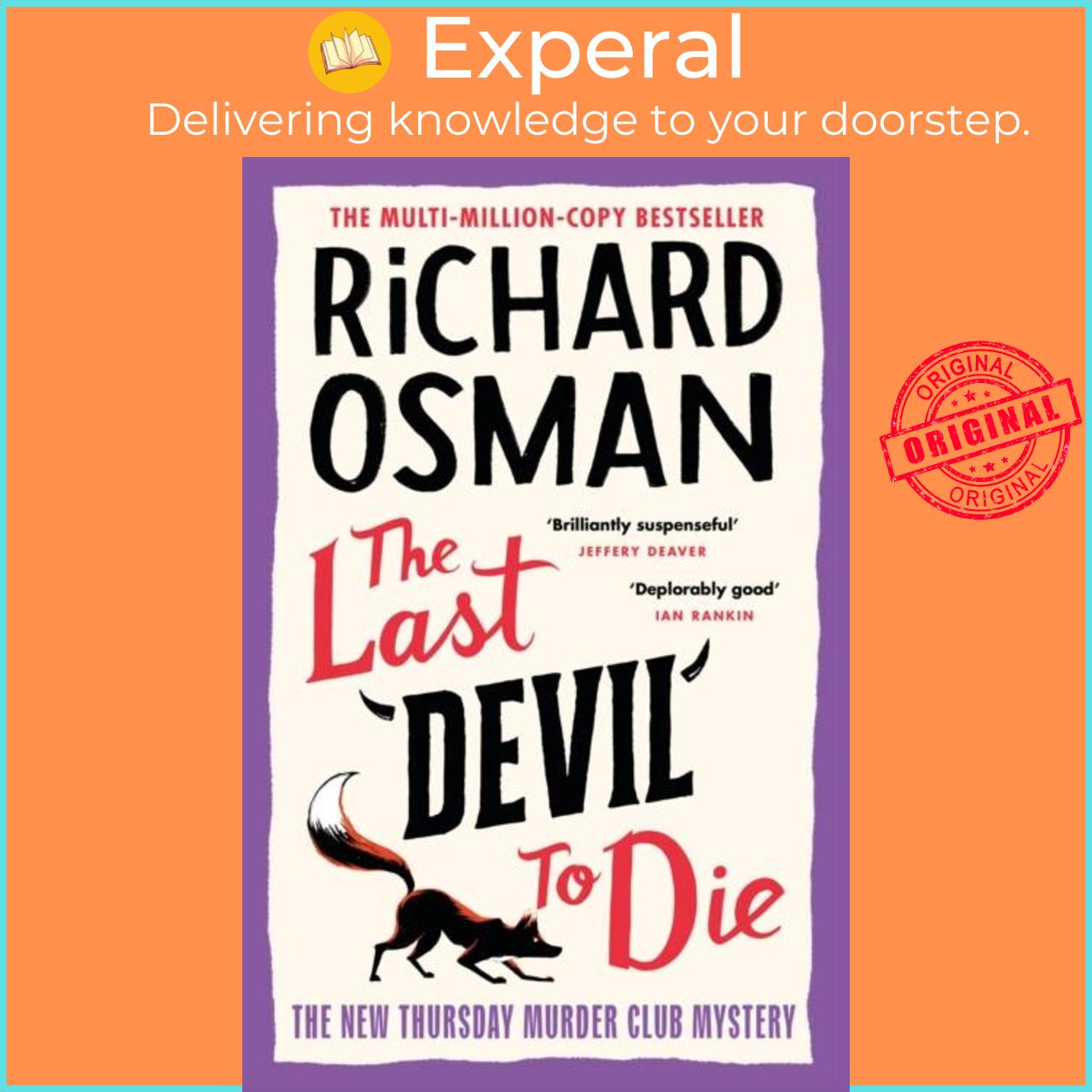 Sách - The Last Devil To Die - The Thursday Murder Club 4 by Richard Osman (UK edition, hardcover)