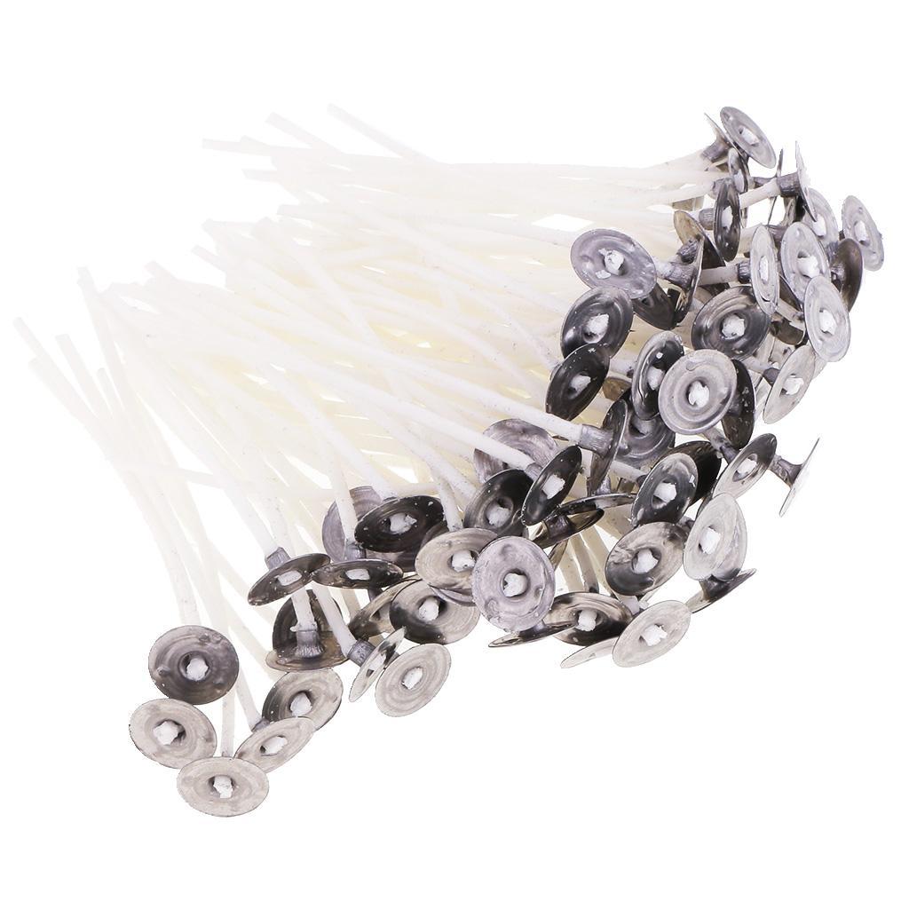 200 Pieces Cotton Candle Wicks Core for DIY Candle Making Craft 8/10/12/14cm