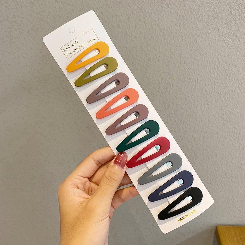 Set 10 kẹp tóc phong cách Hàn Quốc đáng yêu