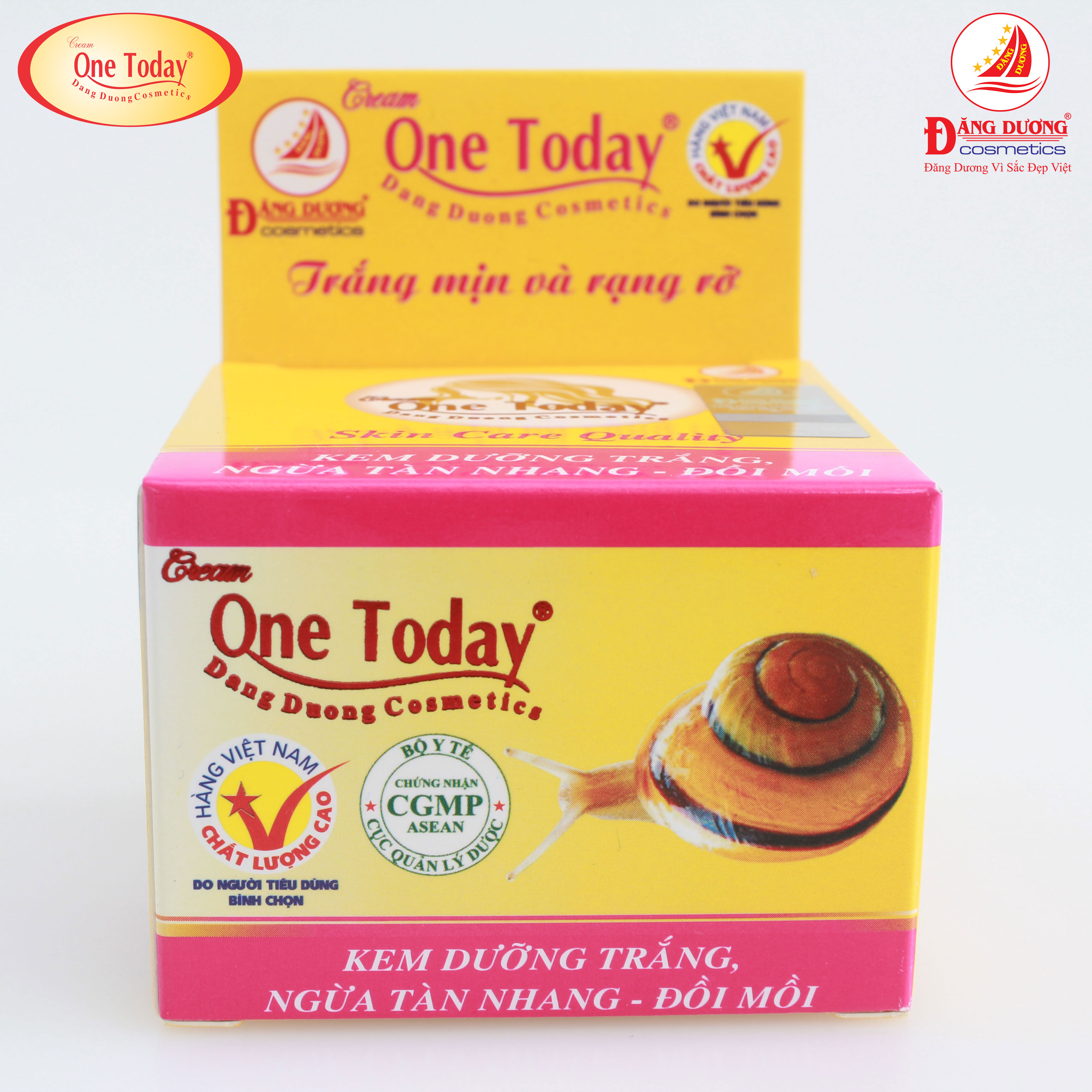 ONE TODAY - KEM DƯỠNG TRẮNG NGỪA TÀN NHANG - ĐỒI MỒI - 8g