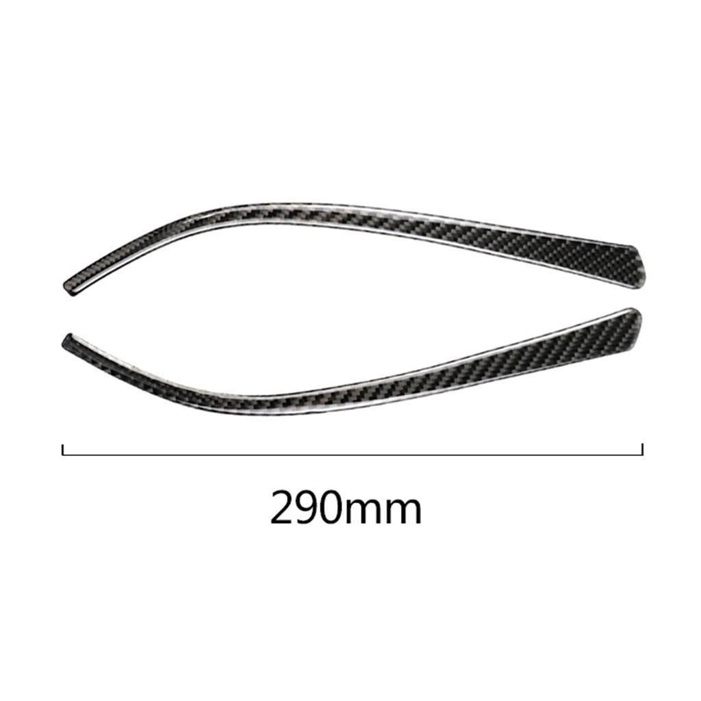 Carbon Fiber Rearview Mirror Strip Cover