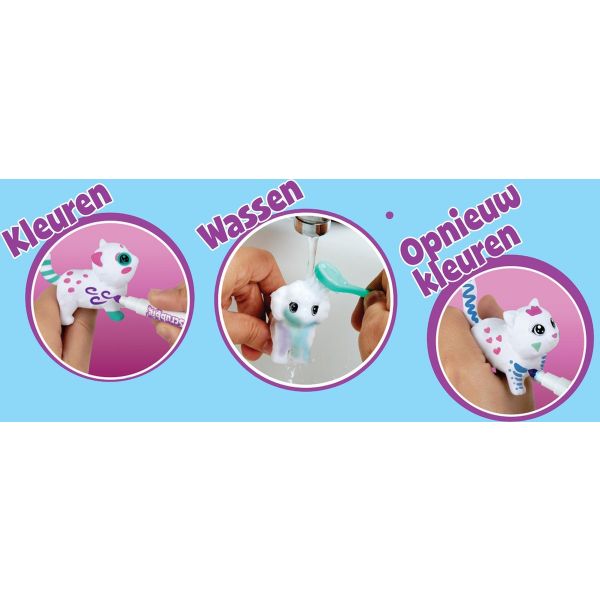 Đồ chơi CRAYOLA Bộ đồ chơi trang trí thú cưng - Lâu đài Unicorn và quái vật 747357