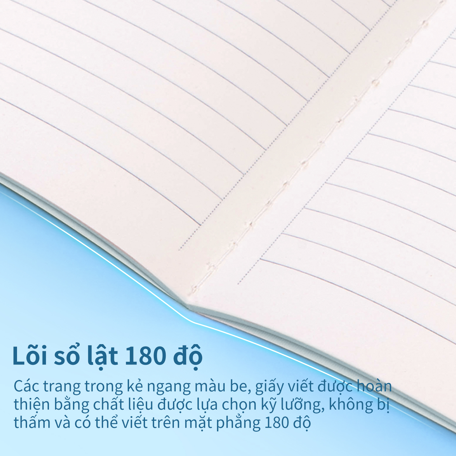 Sổ Tay Ghi Chép Khâu Gáy B5 Deli 40 Trang - 1 Quyển - FB540 - Màu Ngẫu Nhiên