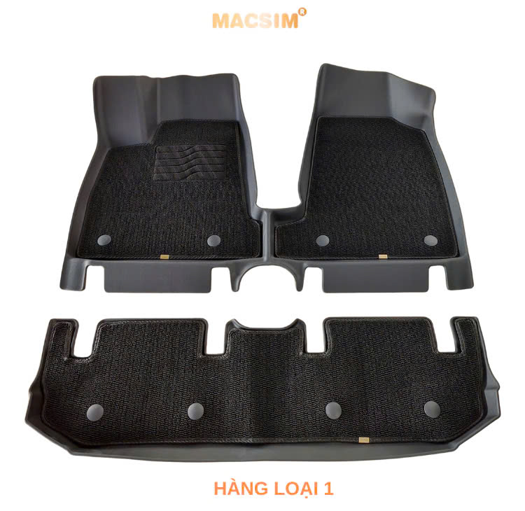Thảm lót sàn ô tô 2 lớp cao cấp xe Vinfast VF3 (sd3) nhãn hiệu Macsim