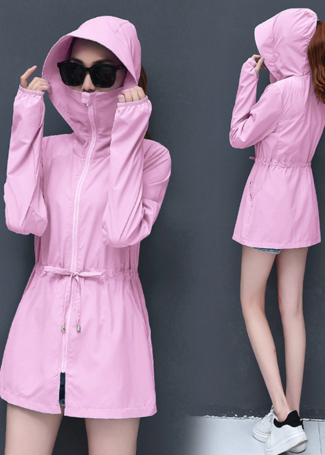 Áo khoác chống nắng nữ thời trang Hàn Quốc (Size L: 45 - 55kg)