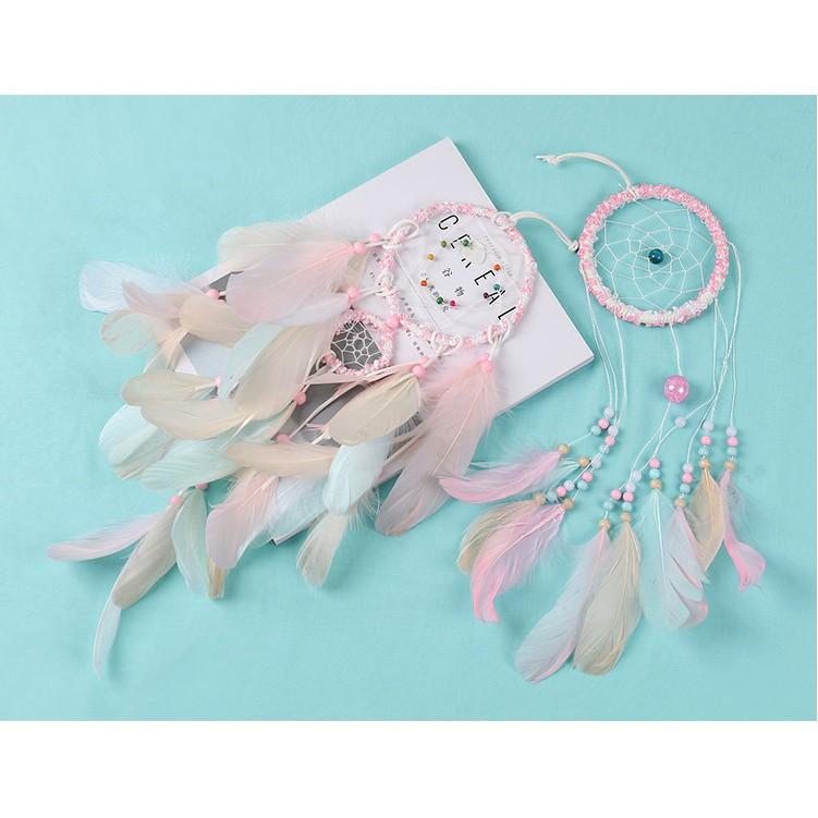 Phụ kiện trang trí ngủ ngon Dream Catcher- vòng đuổi bắt giấc mơ - quà tặng ý nghĩa