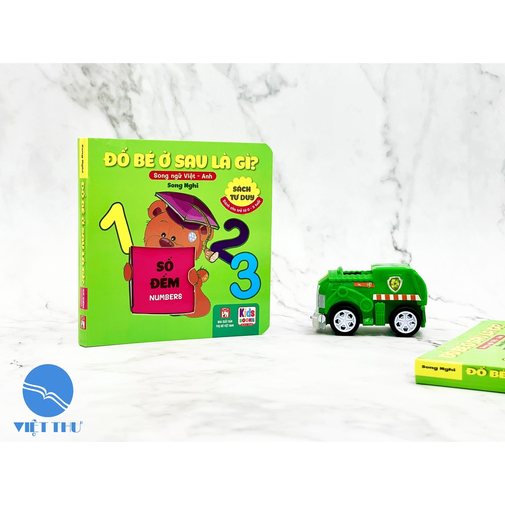 Sách - combo 6 Quyển Đố Bé Ở Sau Là Gì Từ 0-5 tuổi - Song Ngữ Anh- Việt