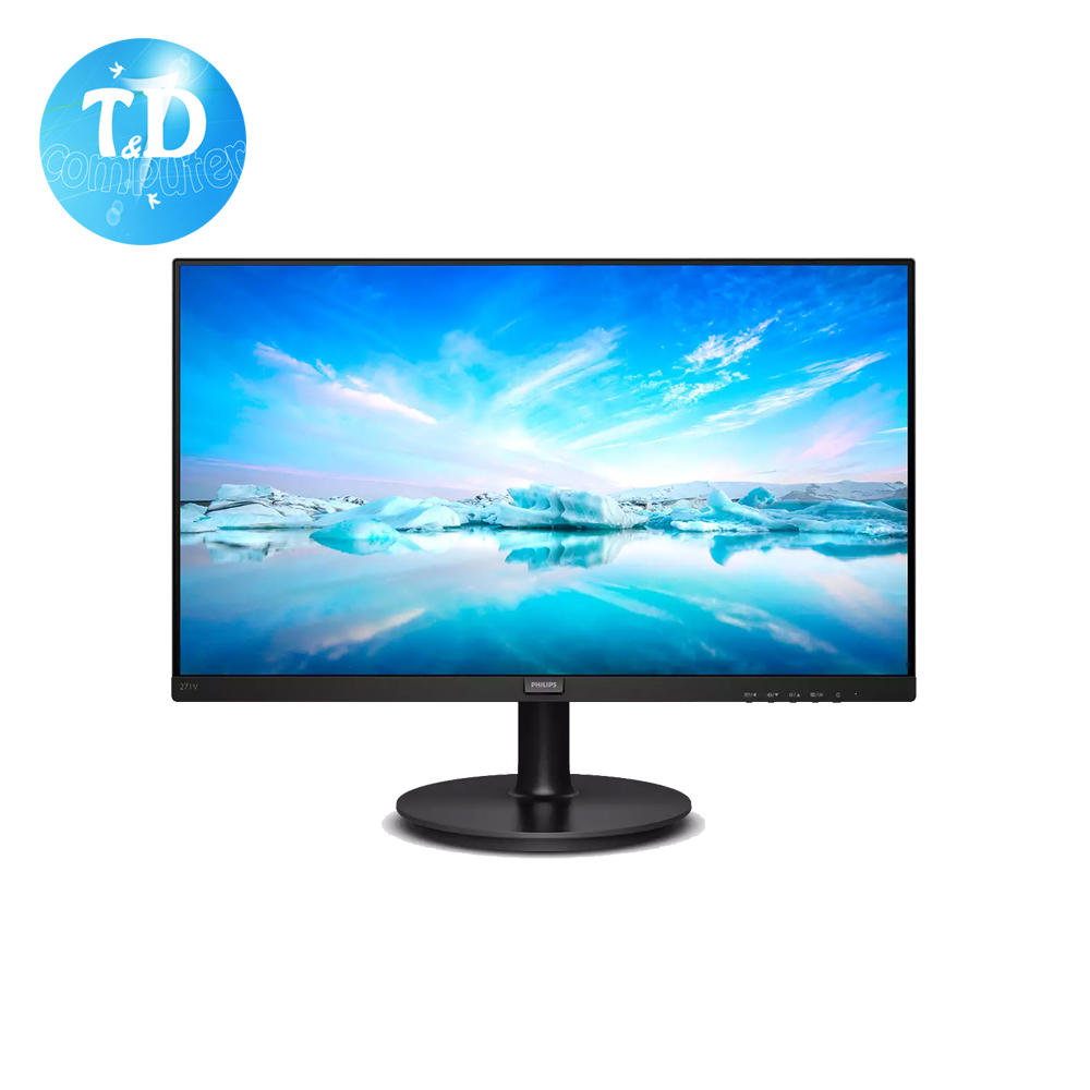 Màn hình máy tính Philips 271V8 27inch (27&quot; IPS FHD 75Hz, HDMI+VGA) - Hàng chính hãng Viễn Sơn phân phối