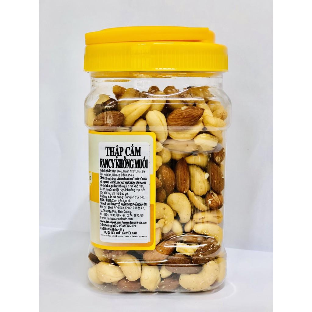 Thập cẩm ba tây, hồ đào, hạnh nhân, hạt điều Fancy 454g Dan D Pak