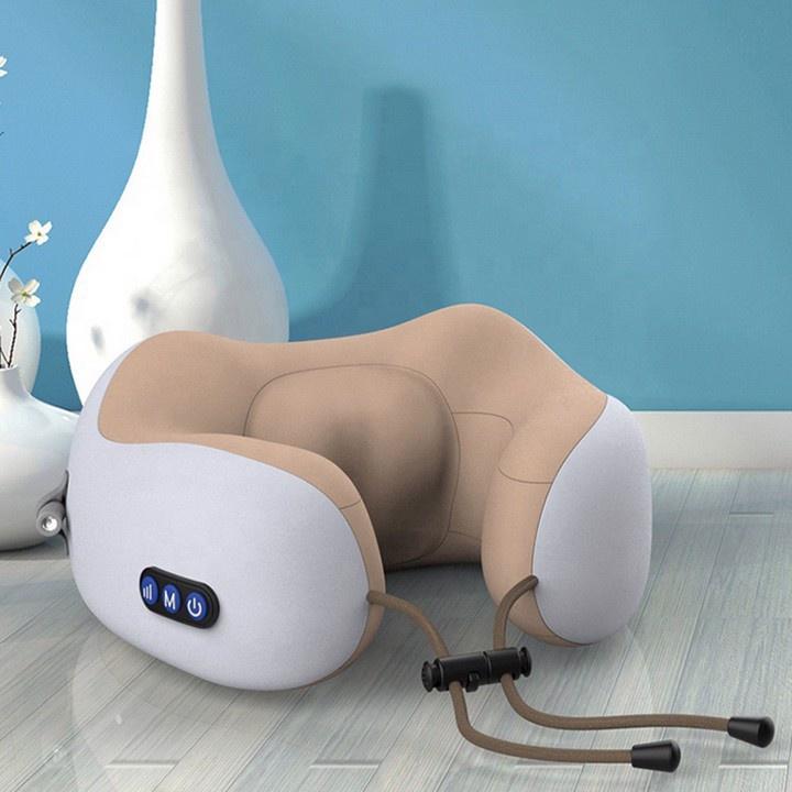 Gối Massage Cổ Chữ U Hồng Ngoại Cao Cấp Gối Massage Cổ Vai Gáy Hồng Ngoại Chữ U