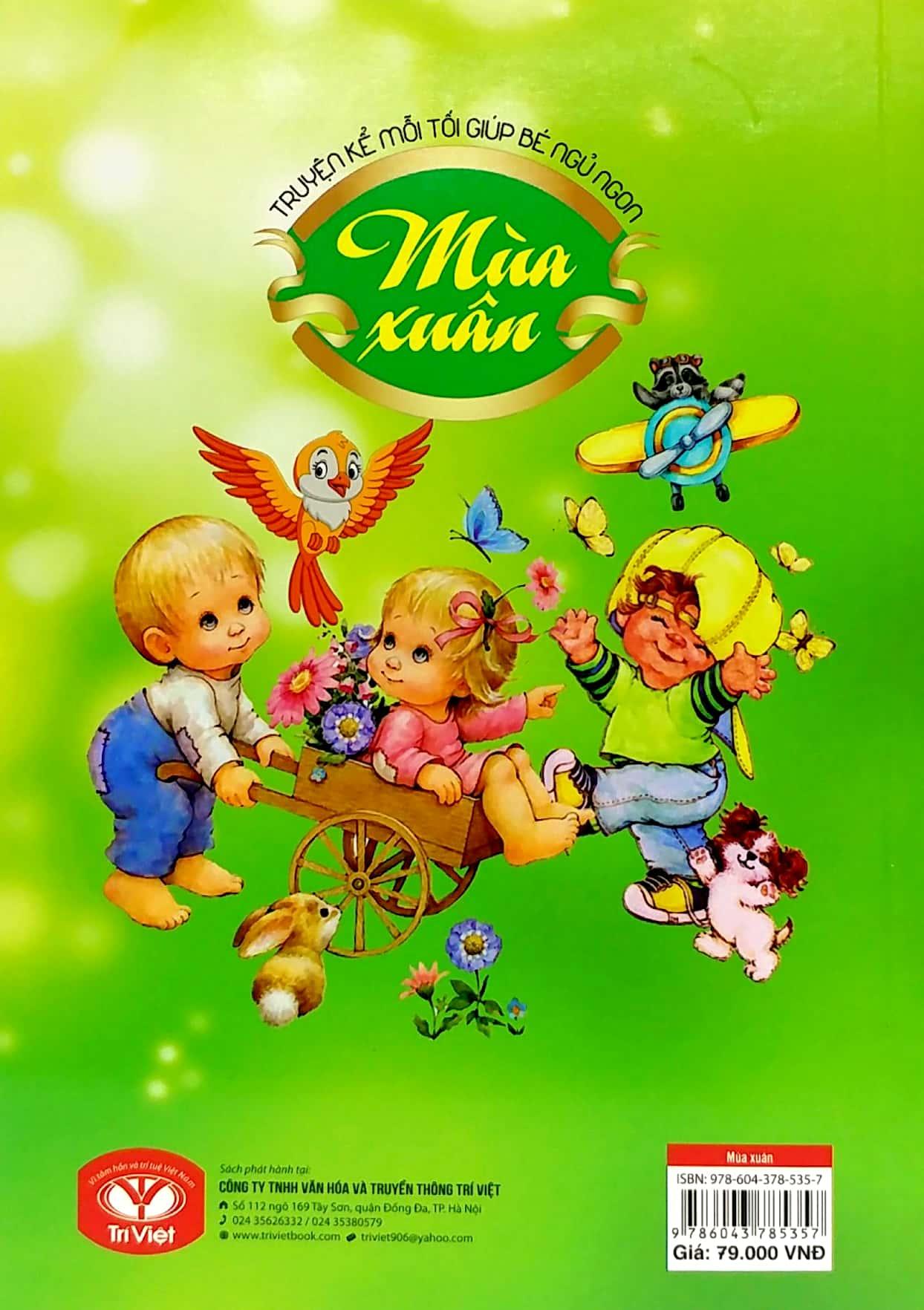 Truyện Kể Mỗi Tối Giúp Bé Ngủ Ngon - Mùa Xuân