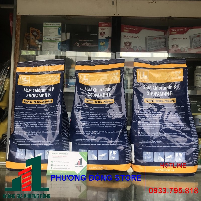 Hóa chất sát khuẩn S&M Chloramine B_ 1kg