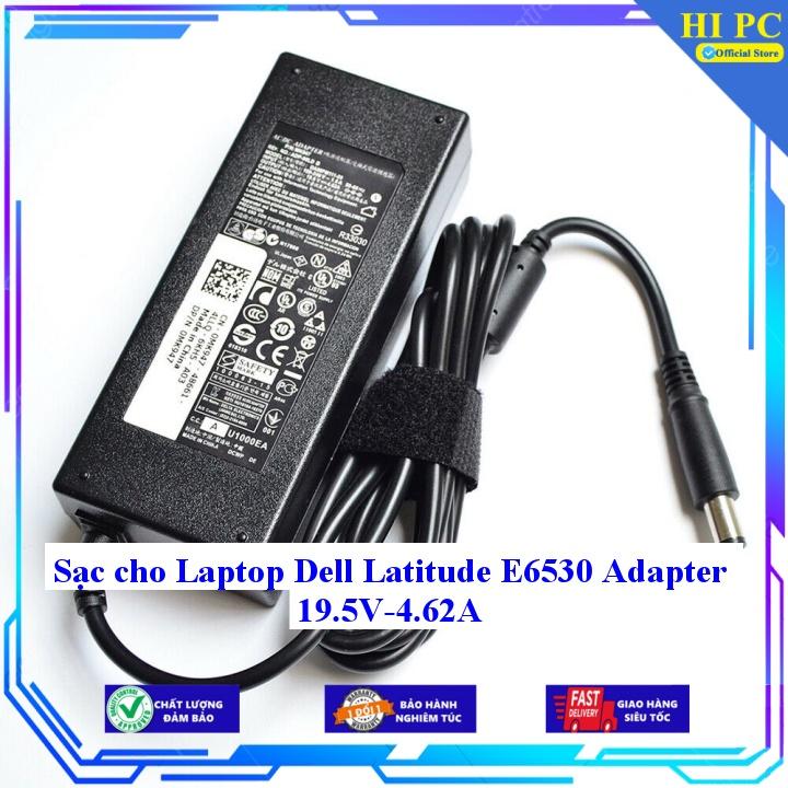 Sạc cho Laptop Dell Latitude E6530 Adapter 19.5V-4.62A - Kèm Dây nguồn - Hàng Nhập Khẩu