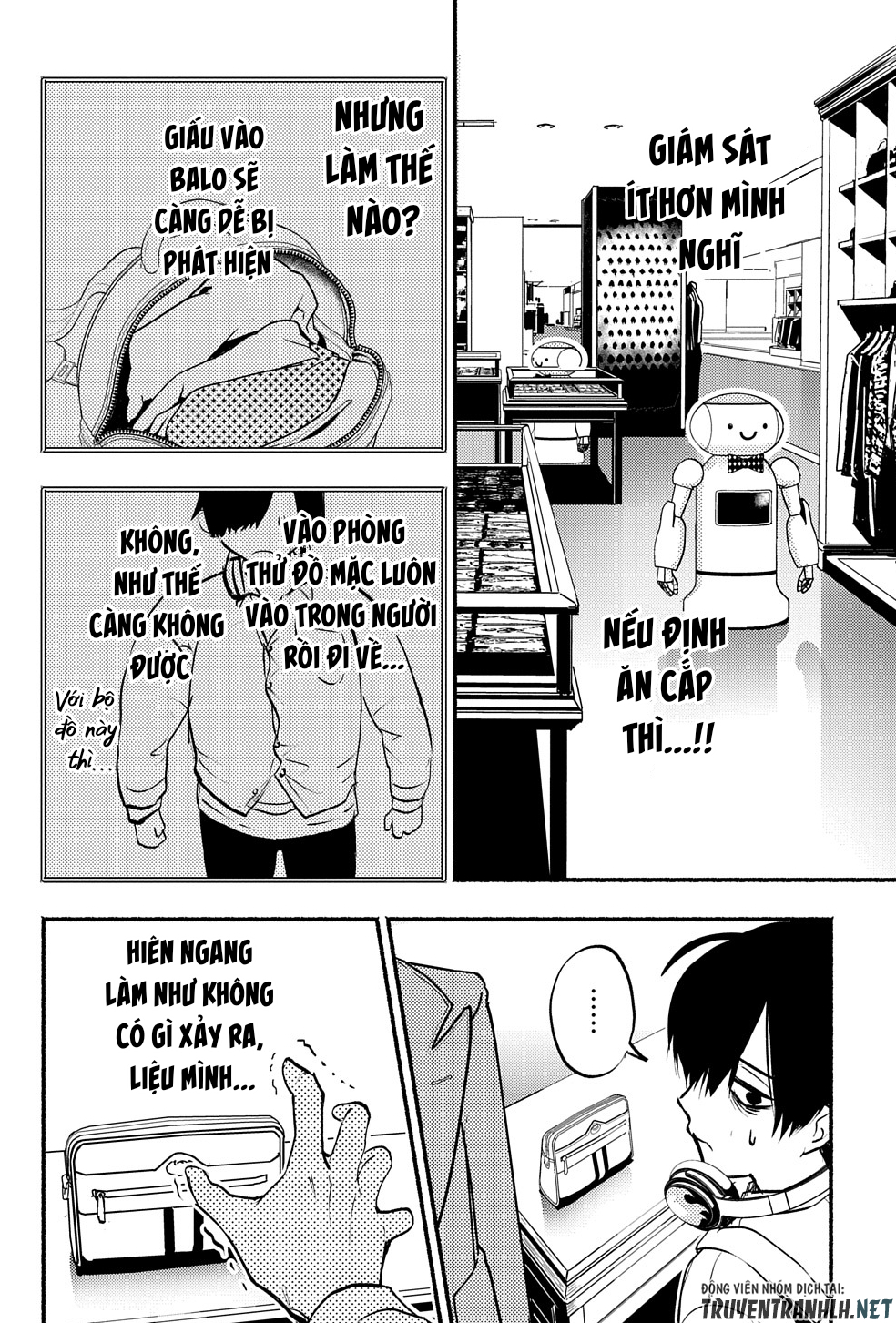 nếu ở thế giới mà dù có làm gì cũng không bị kết tội, bạn sẽ làm gì? chapter 3 28