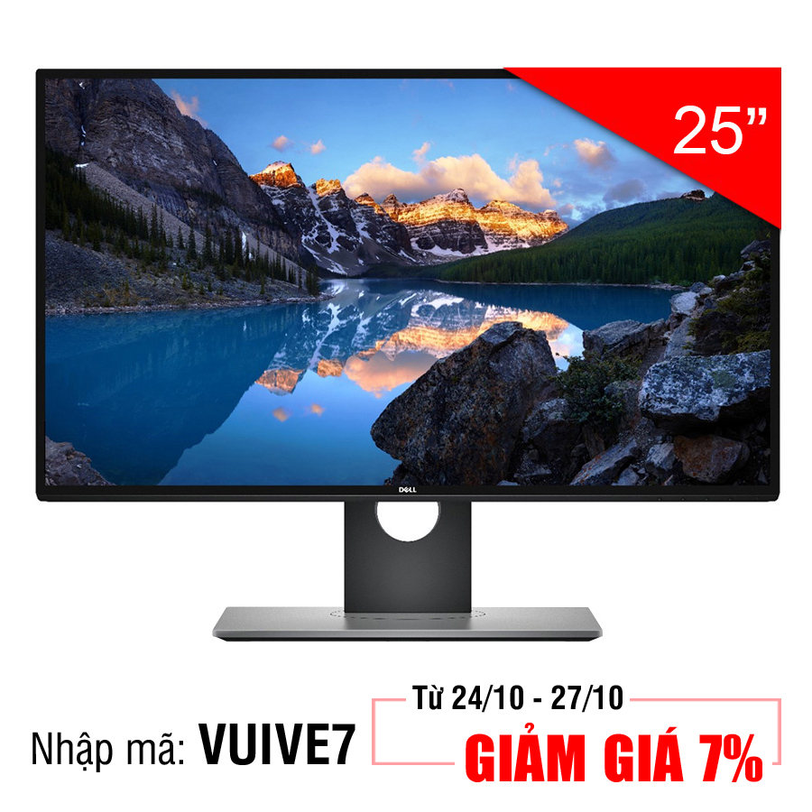 Màn Hình Dell U2518D 25inch 2K 5ms 60Hz IPS - Hàng Chính Hãng