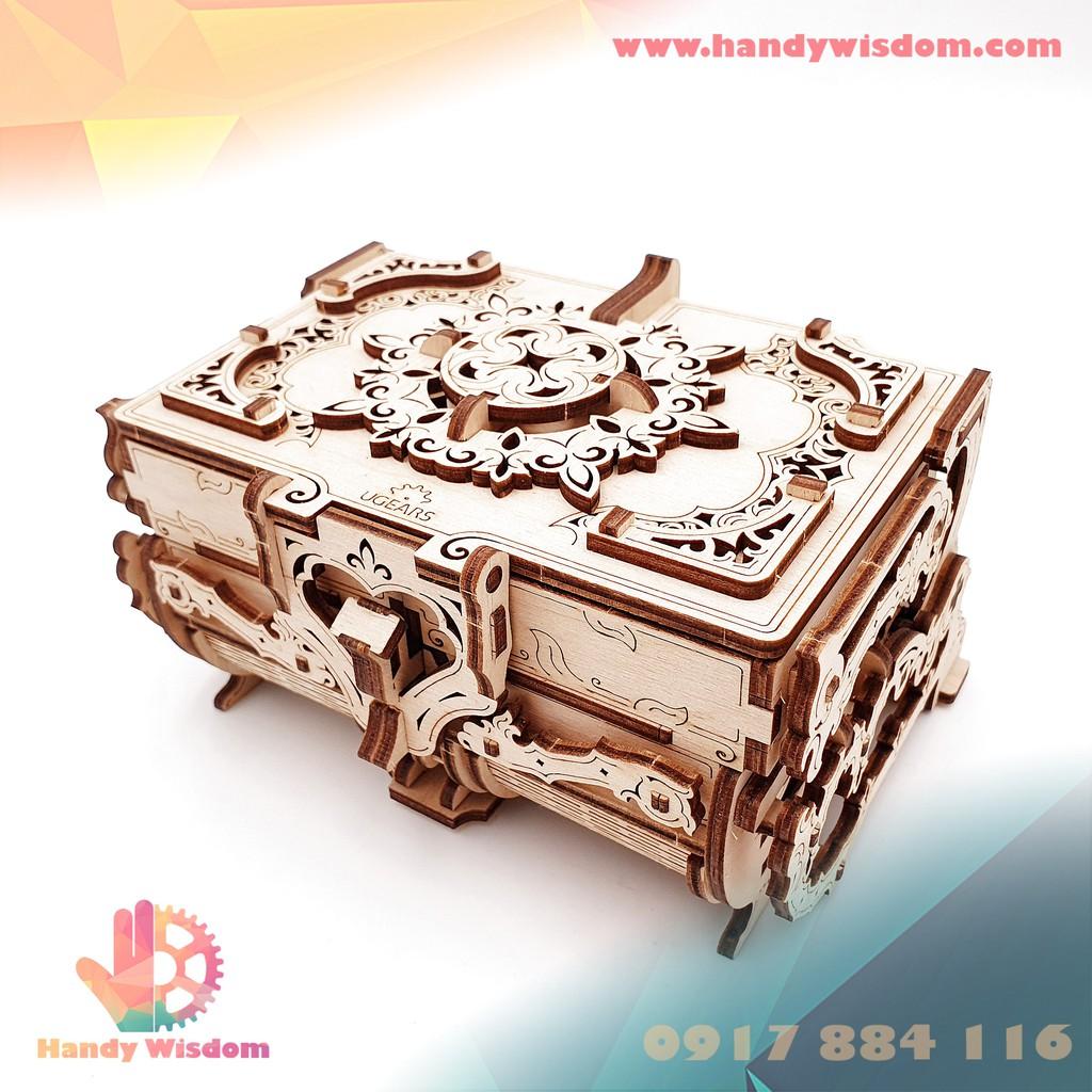 Mô hình gỗ chuyển động - Hộp nữ trang - Jewelry Box