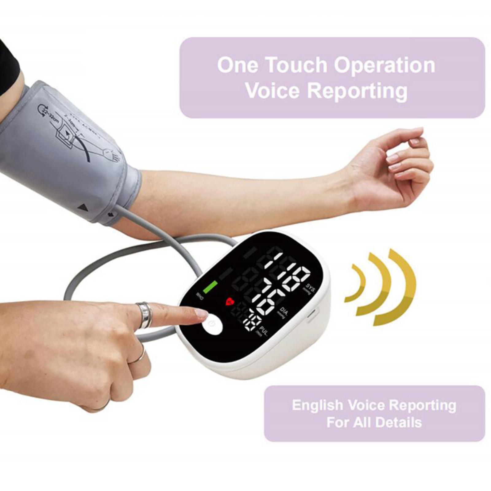 Automatic Digital LCD Blood Pressure Monitor Gauge Meter BP Cuff Gauge