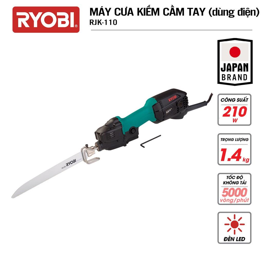 Máy Cưa Kiếm Cầm Tay Ryobi Kyocera RJK-110  ARJK110