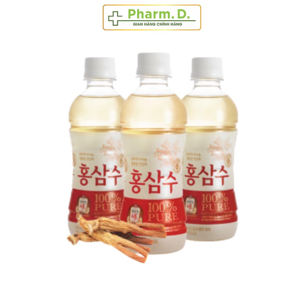 Nước Uống Hồng Sâm Pure Hỗ Trợ Sức Khỏe Hàn Quốc KGC Cheong Kwan Jang (20 chai, 1 chai x 340ml )