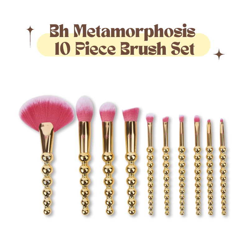 Bộ Cọ Trang Điểm BH Metamorphosis 10 Piece Brush Set With Bag