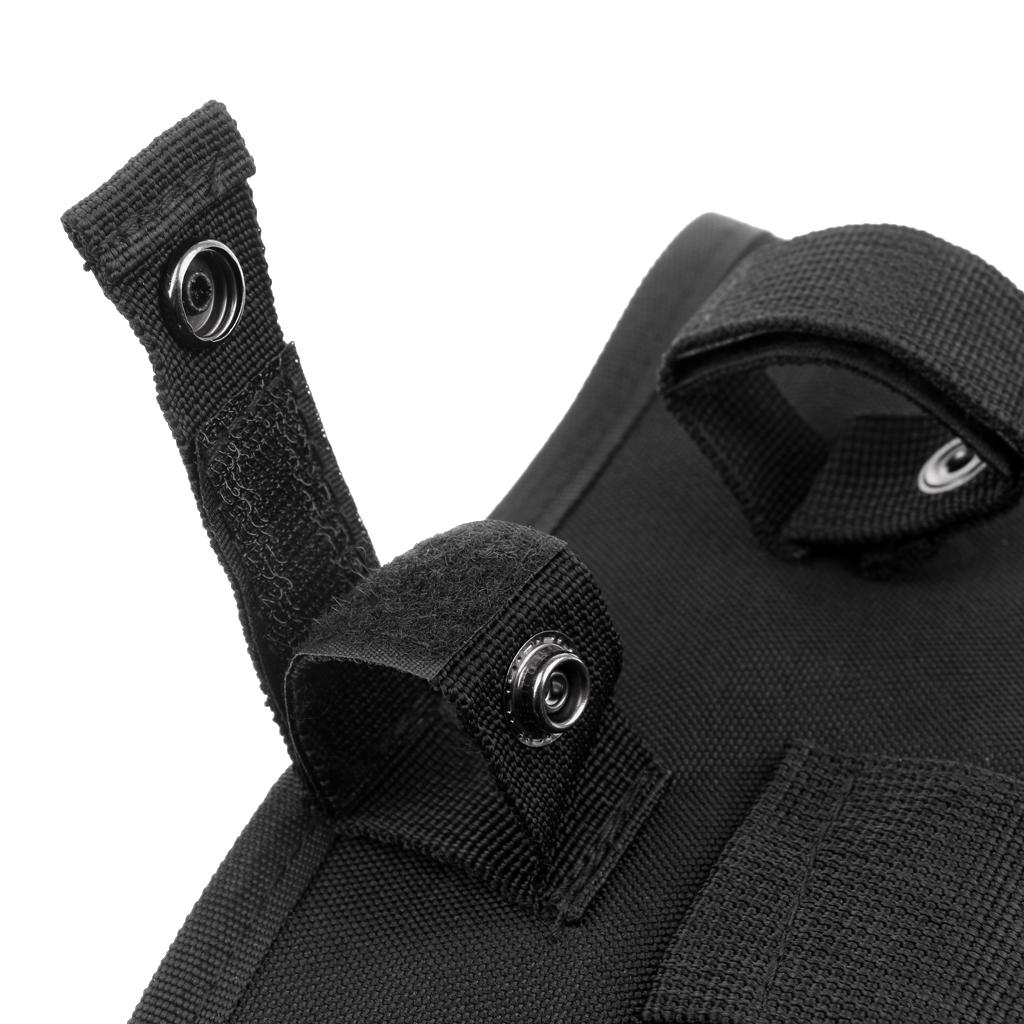Outdoor Foldable Molle Utility Storage Bag Waist Belt Magazine Drop Pouch for Hiking