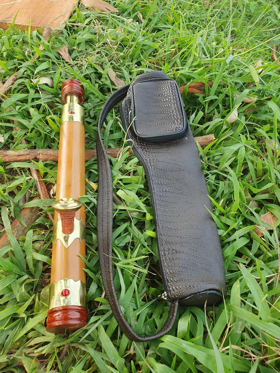 Com bo Điếu biến hình bọc đồng 40-45cm