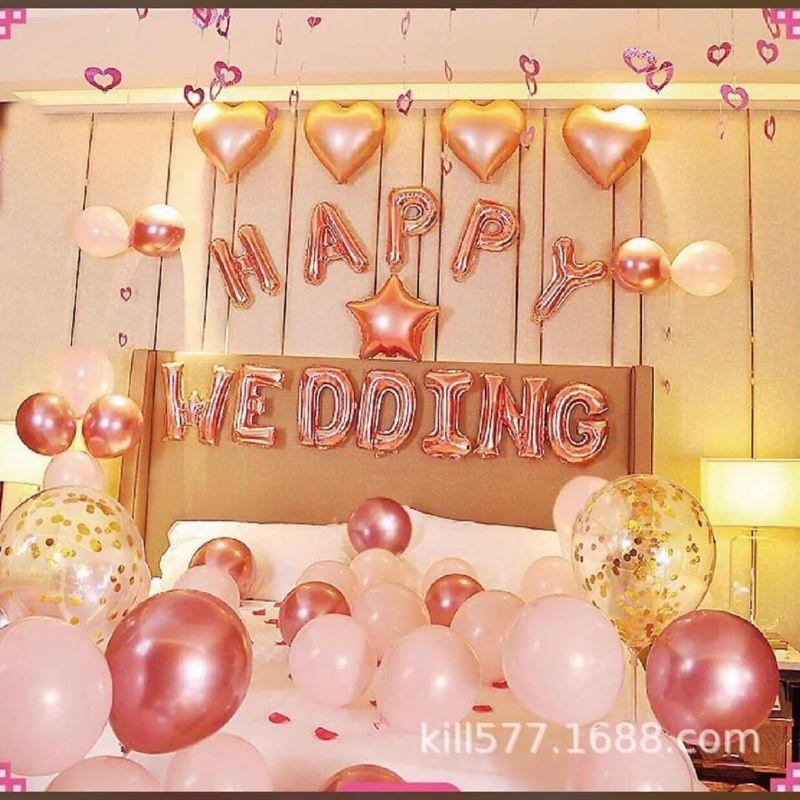 Sét bóng happy wedding ms006