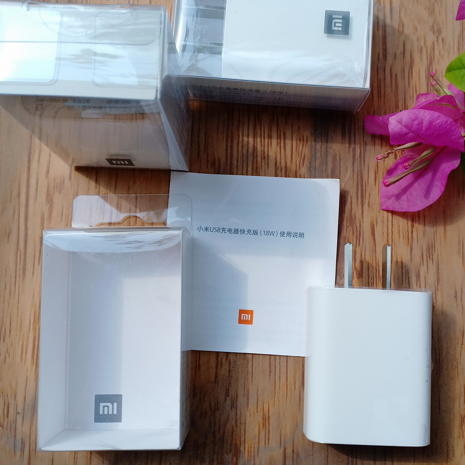 Adapter Sạc 18W Xiaomi MDY-08-EH Hỗ Trợ Sạc Nhanh QC 3.0 - Hàng Nhập Khẩu - Trắng